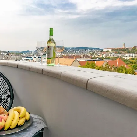Budacastle Panoramic Luxurious Family Apt, Free Parking Included Budapeszt